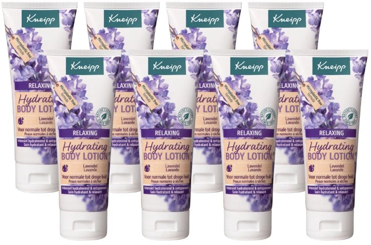 8x Kneipp Body lotion Relaxing (75 ml) de Kneipp – photo produit