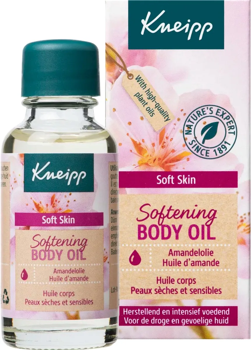 Amandelbloesem Huidolie - 20 ml - Bodyolie by Kneipp – product photo