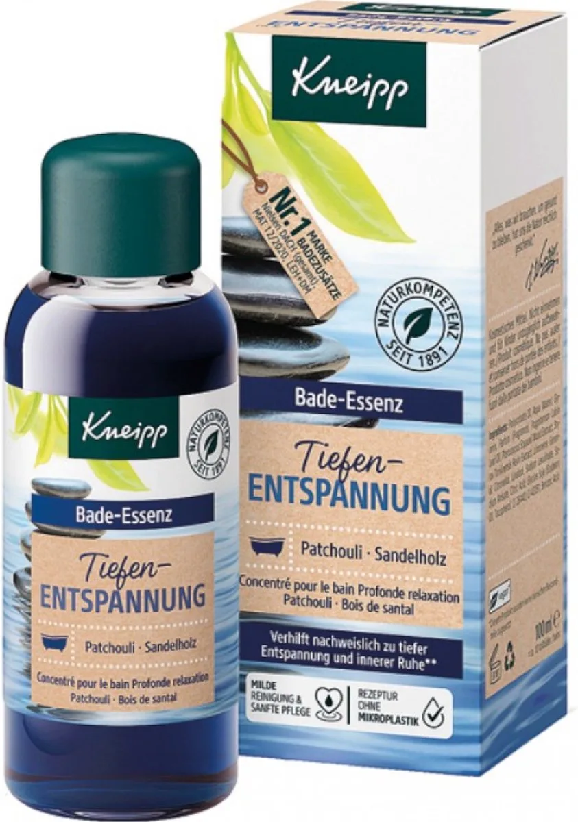 badolie 100ml deep-relaxation de Kneipp – photo produit