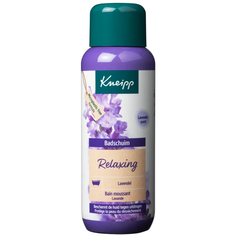 Badschuim Relaxing Lavendel 400 ml de Kneipp – photo produit