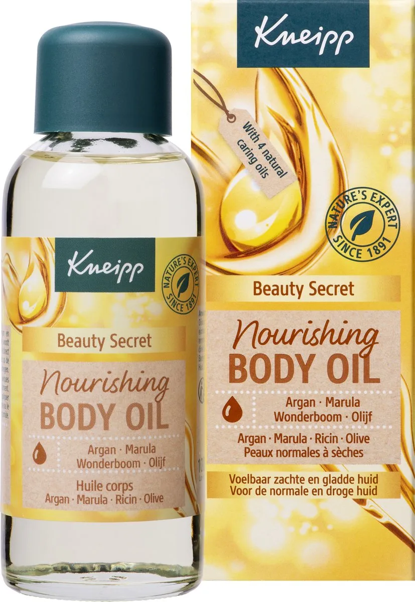 Beauty Secret - Huidolie - Droge en gevoelige huid - 100 ml från Kneipp – produktbild