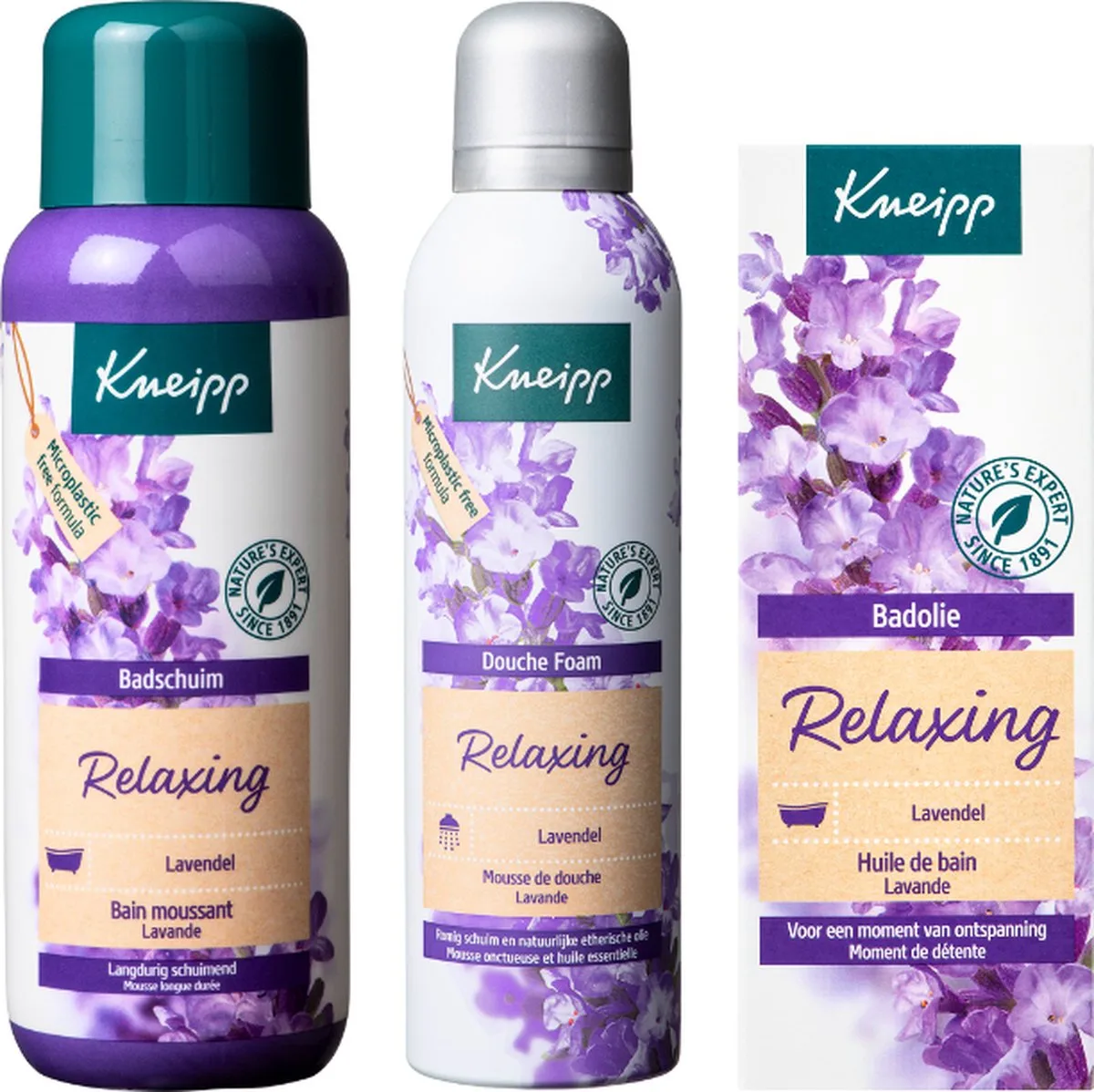 Cadeauset Bad & Douche Relaxing de Kneipp – photo produit