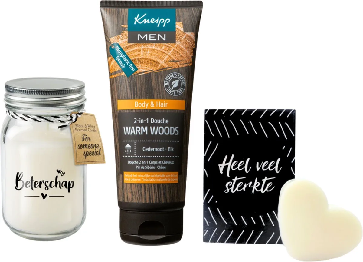 Cadeauset Men Sterkte Beterschap van Kneipp – productfoto