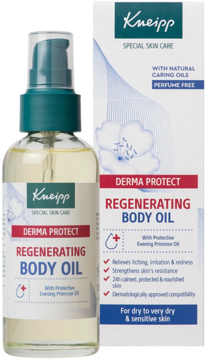 Derma Protect - Huidolie - Extra droge en gevoelige huid- 100 ml von Kneipp – Produktfoto