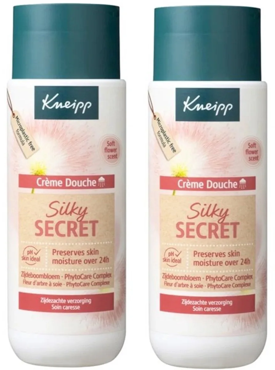 Douchegel Silky Secret 2 x 200 ml van Kneipp – productfoto