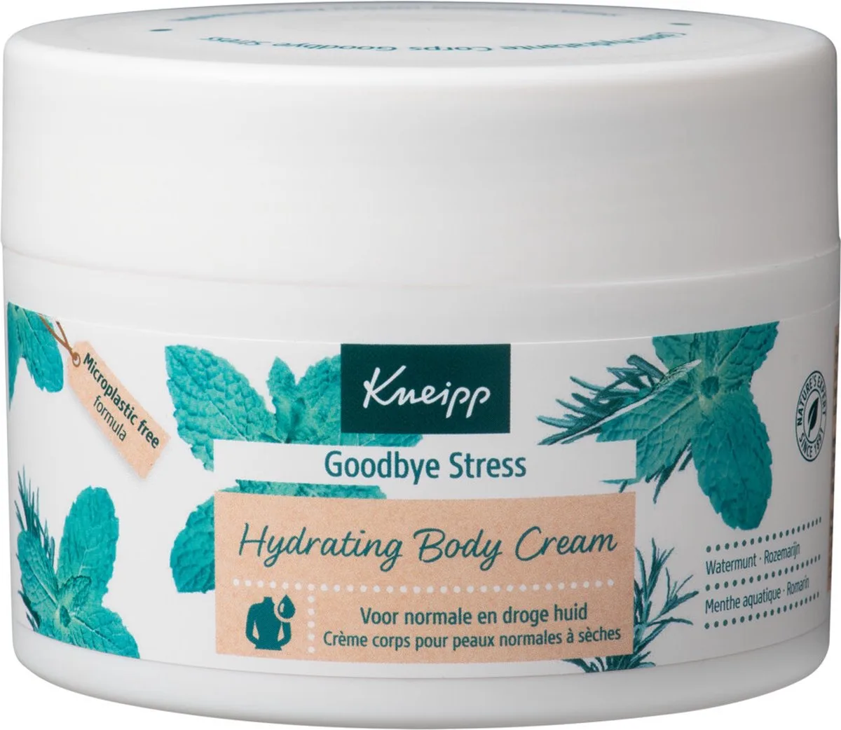 Goodbye Stress - Body crème - Watermunt en Rozemarijn - 200 ml van Kneipp – productfoto