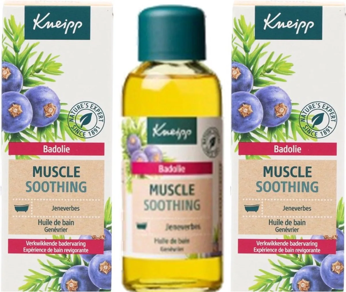 Jeneverbes Badolie 2x100ml van Kneipp – productfoto