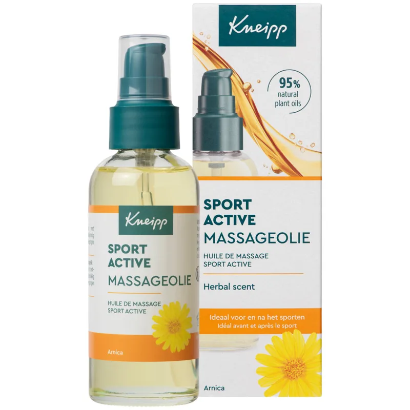 Massageolie Arnica Active 100 ml fra Kneipp – produktbillede