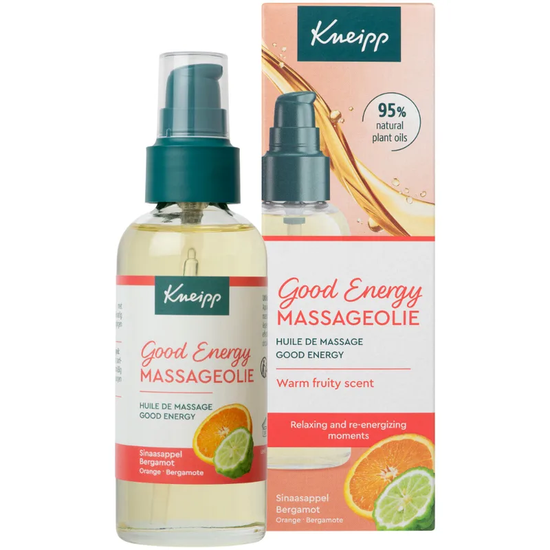 Massageolie Good Energy 100 ml de Kneipp – photo produit