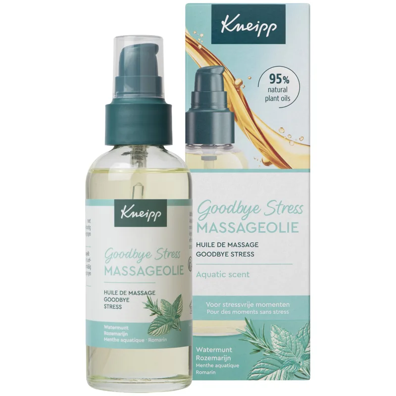Massageolie Goodbye Stress 100 ml de Kneipp – photo produit