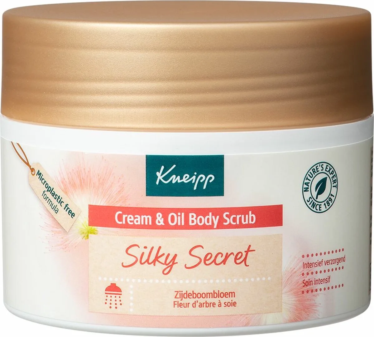 Silky Secret - Cream & oil body scrub - 200 gr de Kneipp – photo produit