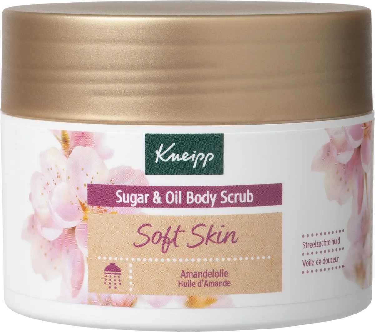 Soft Skin Sugar & Oil Body Scrub - Voor een intens zachte en verzorgde huid van Kneipp – productfoto