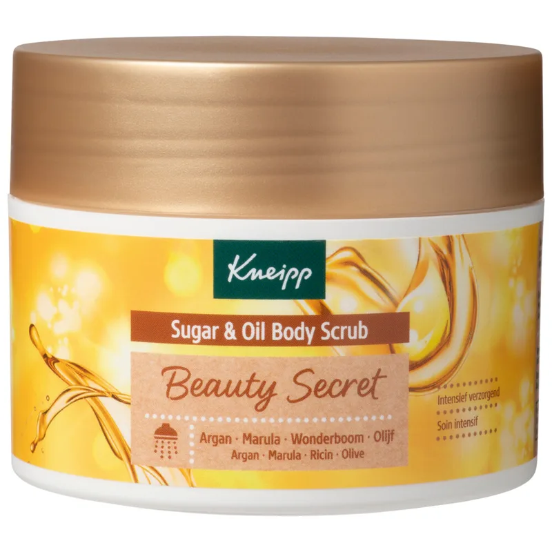 Sugar & Oil Body Scrub Beauty Secret 220 gr von Kneipp – Produktfoto