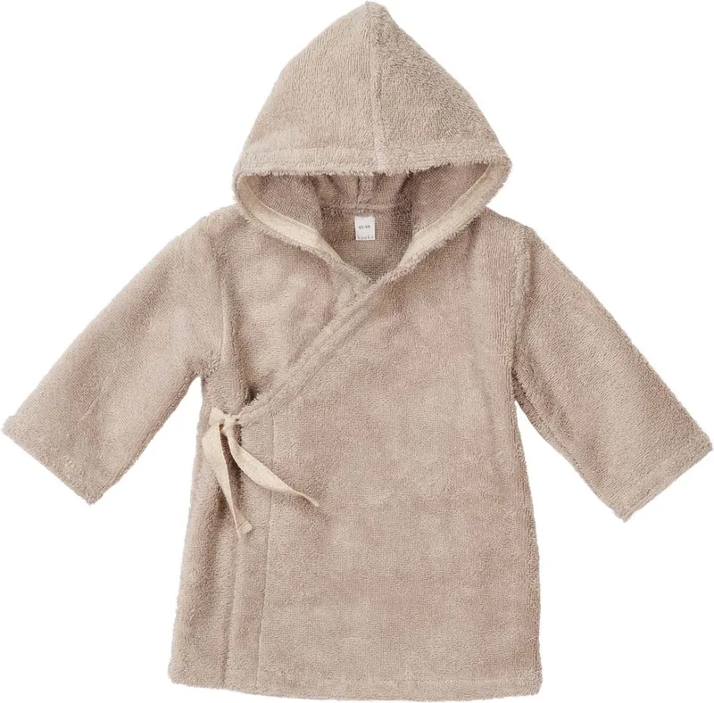 baby badjas Dijon Daily clay 62/68 från Koeka i Taupe – produktbild