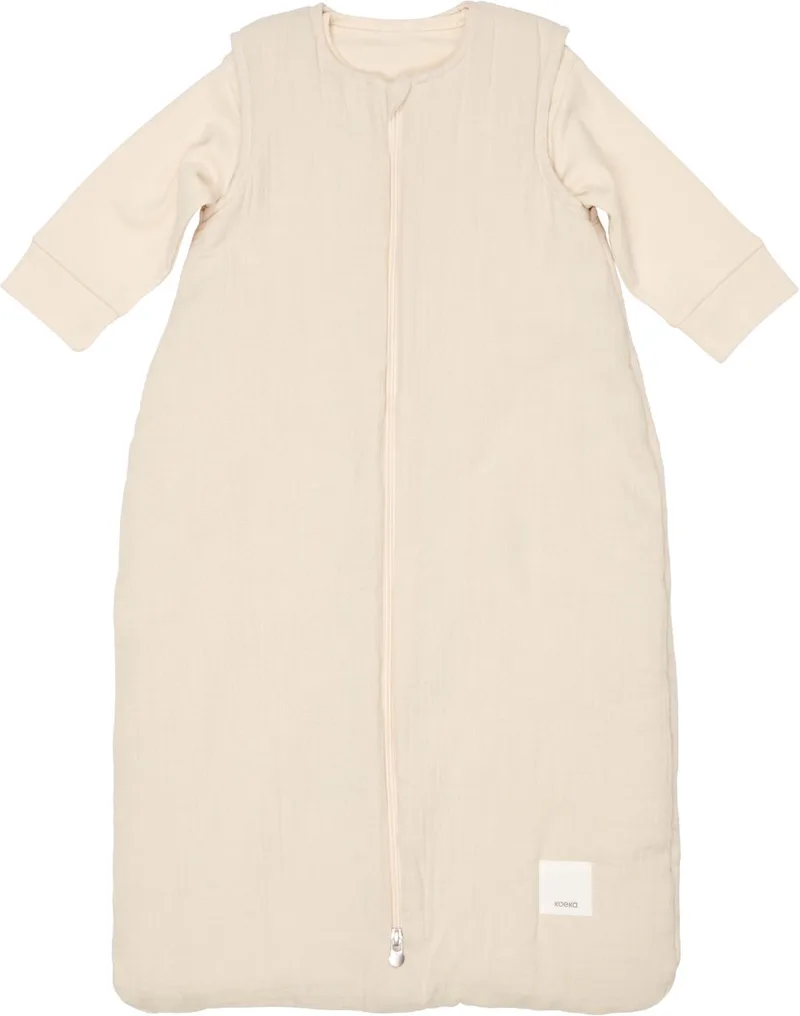 babyslaapzak 4 Seizoenen Faro - 80 cm - warm white van Koeka in Wit – productfoto
