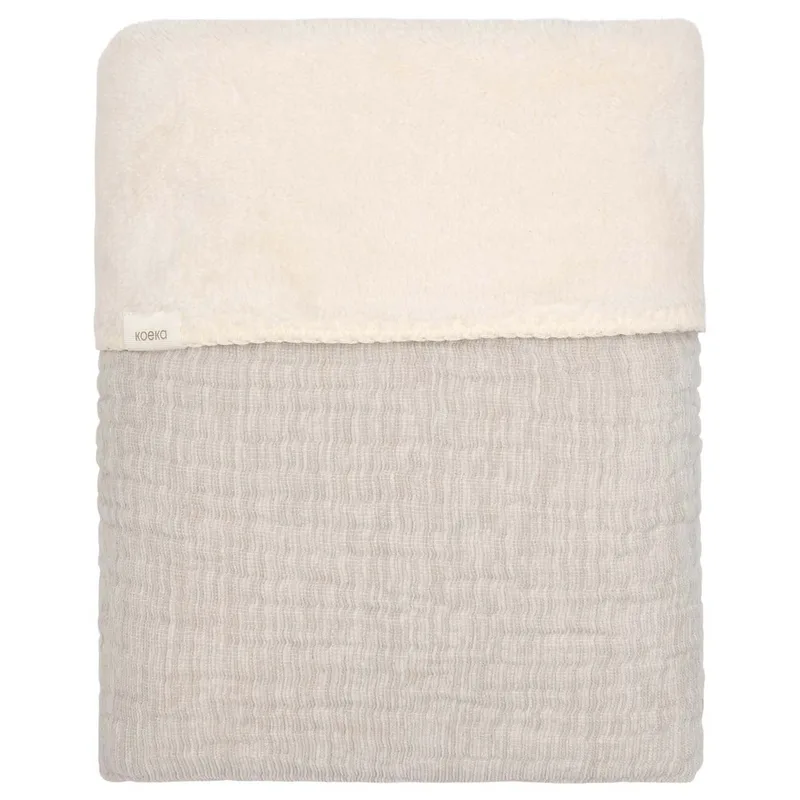 Deken Ledikant Koeka Rivoli Teddy Stone van Koeka – productfoto