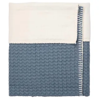 Deken Ledikant Koeka Wafel Cotton Fleece Bluestone från Koeka – produktbild 2 av 3