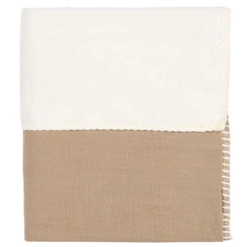 Deken Wieg Koeka Cotton Fleece Caffe by Koeka – product photo 2 of 3