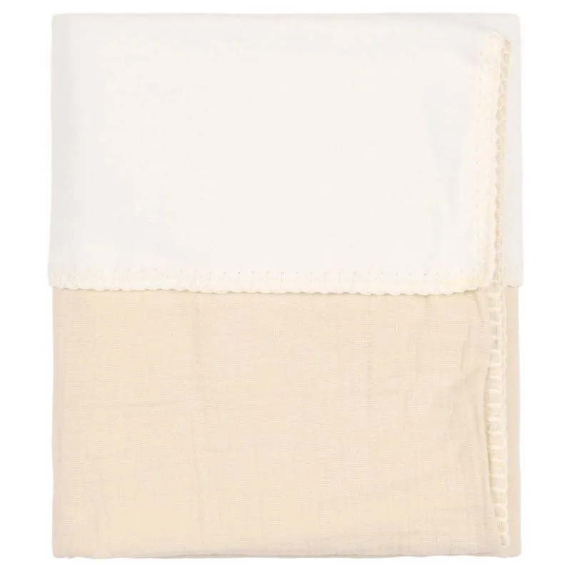 Deken Wieg Koeka Faro Cotton Fleece Warm White by Koeka – product photo 2 of 3