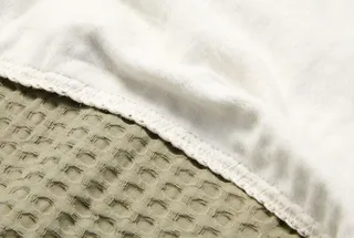Deken Wieg Koeka Wafel Cotton Fleece Moss by Koeka – product photo 3 of 3