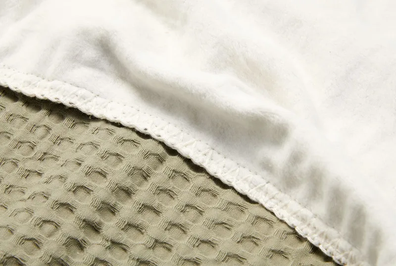 Deken Wieg Koeka Wafel Cotton Fleece Moss by Koeka – product photo 3 of 3