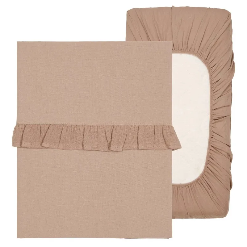 Laken Ledikant en Hoeslaken Koeka Set Ruffle Faro Caffe by Koeka – product photo 2 of 3