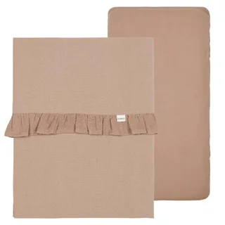 Laken Ledikant en Hoeslaken Koeka Set Ruffle Faro Caffe by Koeka – product photo 1 of 3
