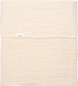 ledikantdeken Rivoli warm white 100x150 by Koeka in White – product photo 1 of 3