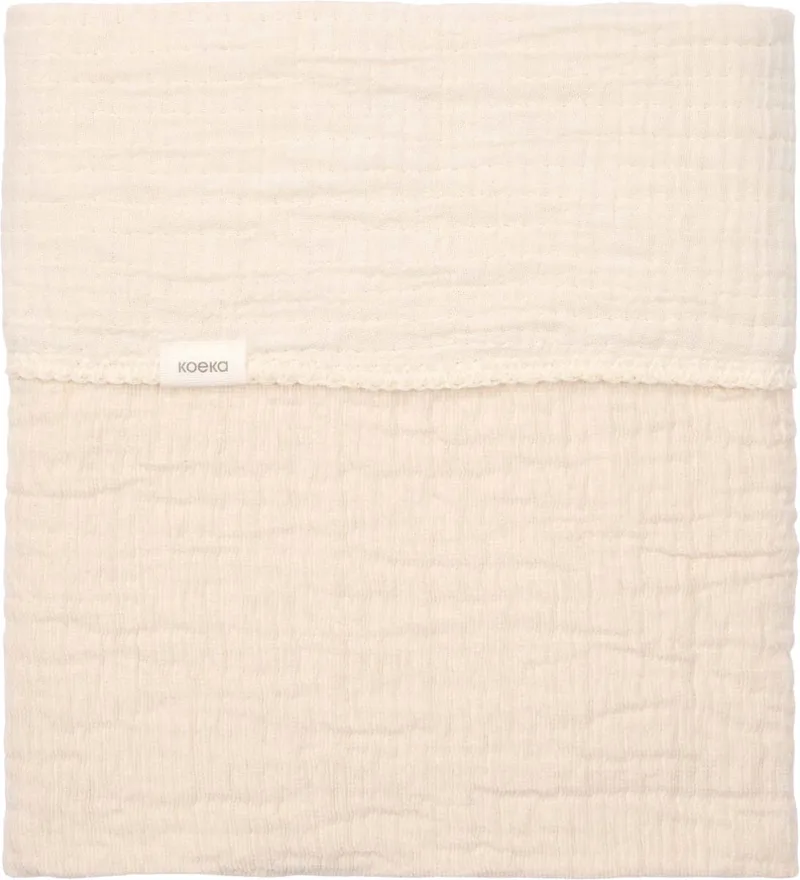 ledikantdeken Rivoli warm white 100x150 by Koeka in White – product photo