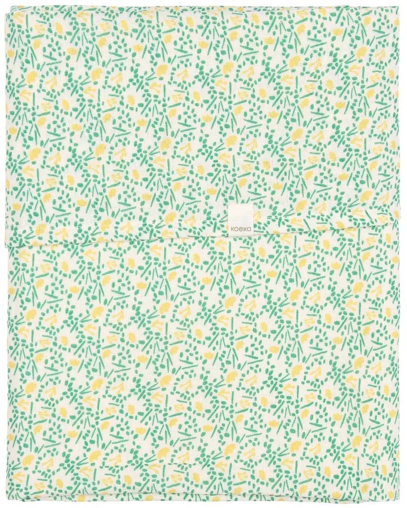 Meadow Ledikantlaken - 110 x 140 cm - Off White de Koeka en Blanc – photo produit