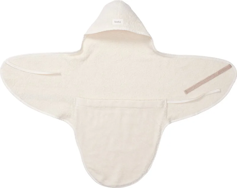 omslagdoek newborn Dijon Daily warm white One Size från Koeka i Vit – produktbild
