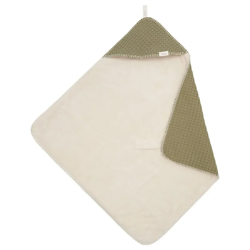 Omslagdoek Wafel / Teddy Oslo Moss | Wikkeldeken van Koeka – productfoto