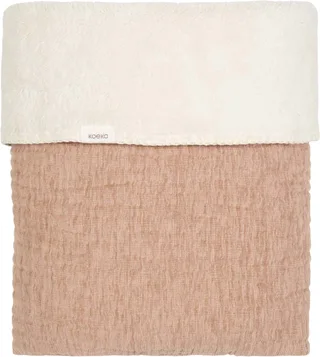 Rivoli Teddy Ledikantdeken – 100 x 150 cm – Caffe by Koeka in Brown – product photo 1 of 3