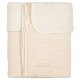 Rivoli Teddy Ledikantdeken – 100 x 150 cm – Warm White by Koeka in White – product photo 2 of 3