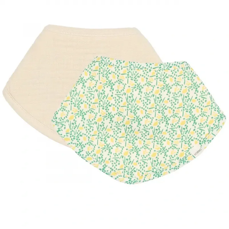 Sjaal Slab 2-pack Meadow - off white van Koeka – productfoto