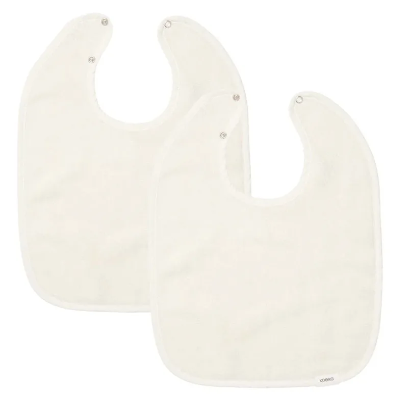 Slabbetjes 2-pack - Dijon Daily Warm White by Koeka – product photo