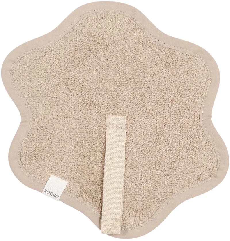 speendoekje wolk Dijon Daily | badstof | clay by Koeka in Taupe – product photo