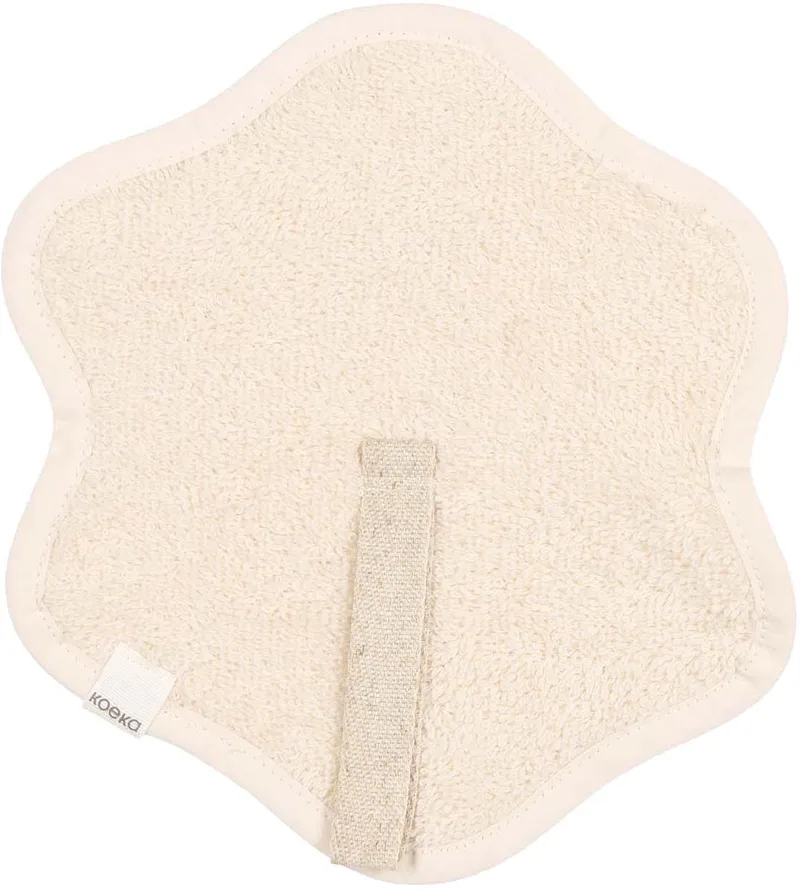 speendoekje wolk Dijon Daily | badstof | warm white by Koeka in White – product photo