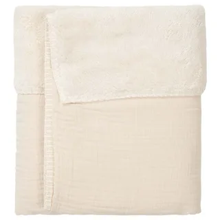 wiegdeken teddy Faro - warm white - 75x100 von Koeka in Weiß – Produktfoto 2 von 4