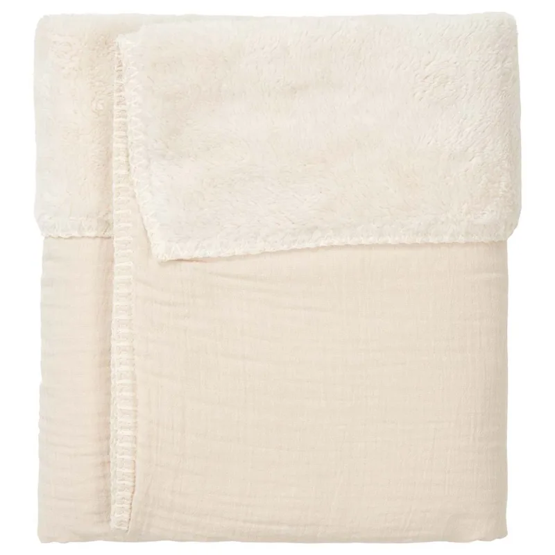 wiegdeken teddy Faro - warm white - 75x100 von Koeka in Weiß – Produktfoto 2 von 4