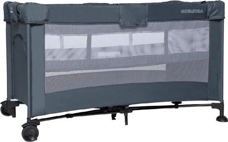 Travelsleeper Campingbedje - met verhoger van Koelstra in Grijs – productfoto