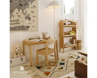 Atmosphera Kids Robin kinderstoel 32x30x54,5xZH30cm by Konges Sløjd in Hout – product photo 3 of 4