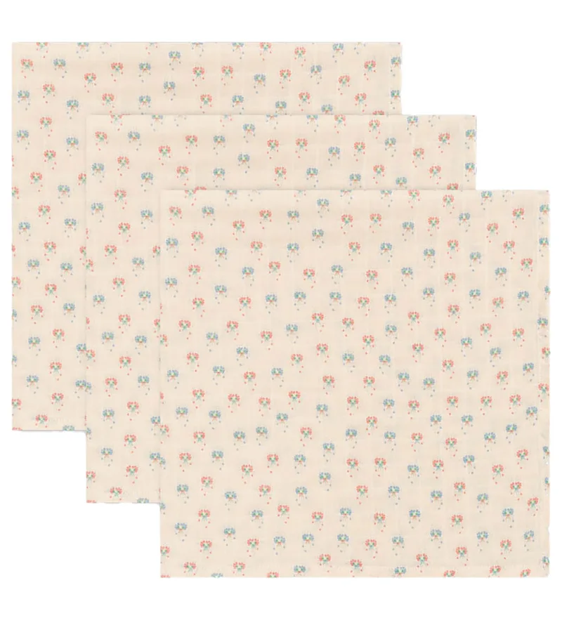 Hydrofiele Doek - 3-pack - Pipa klein de Konges Sløjd – photo produit