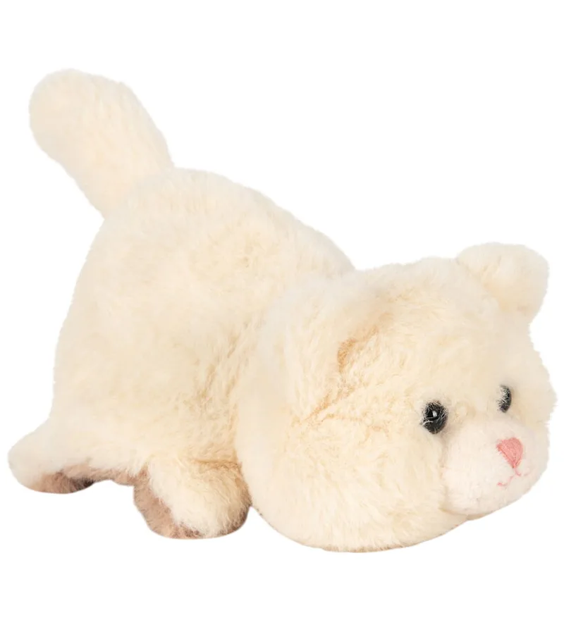 Knuffel - Flip Pluche Dier - 17x12 cm - Beige de Konges Sløjd – photo produit