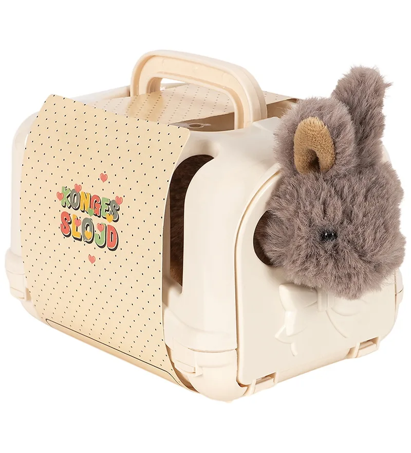 Knuffel m. Transportdoos - 10x14 cm - Neem Care Van by Konges Sløjd – product photo