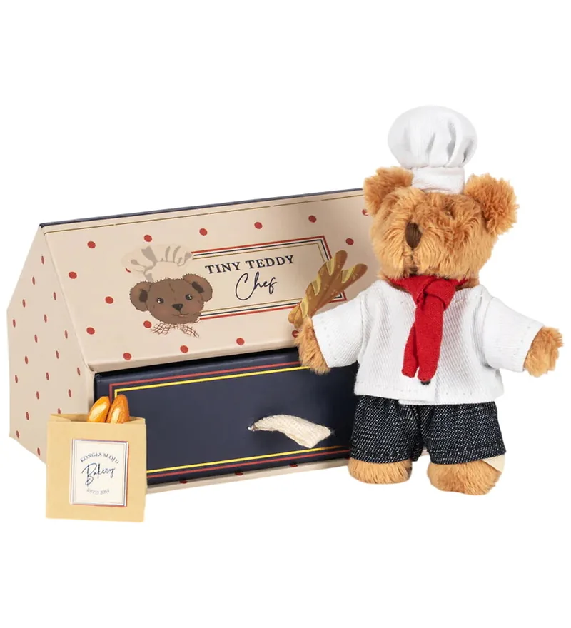 Knuffel - Tiny Teddy - Bakker by Konges Sløjd – product photo