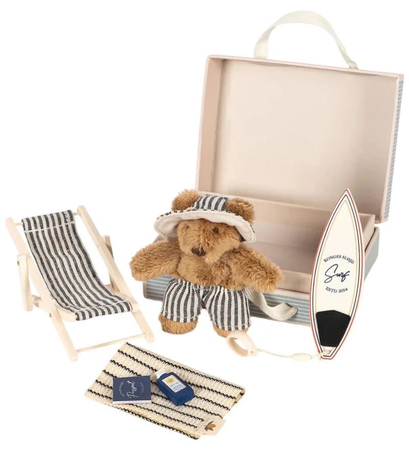 Knuffel - Tiny Teddy - Reis by Konges Sløjd – product photo