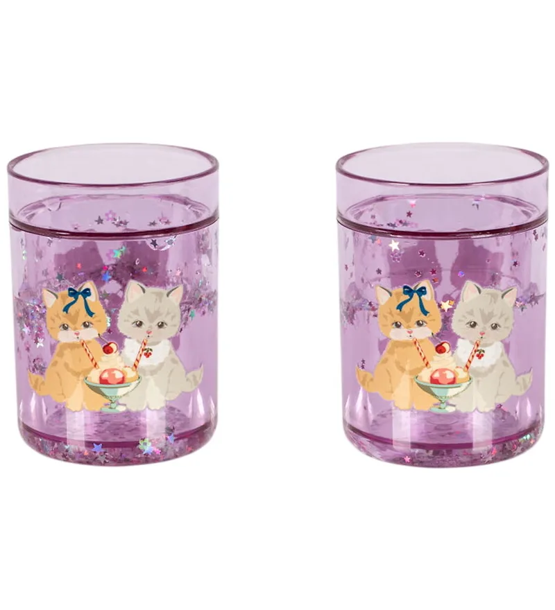 Mica-bekers - 2-pack - 180 ml - Kitty Gelateria de Konges Sløjd – photo produit