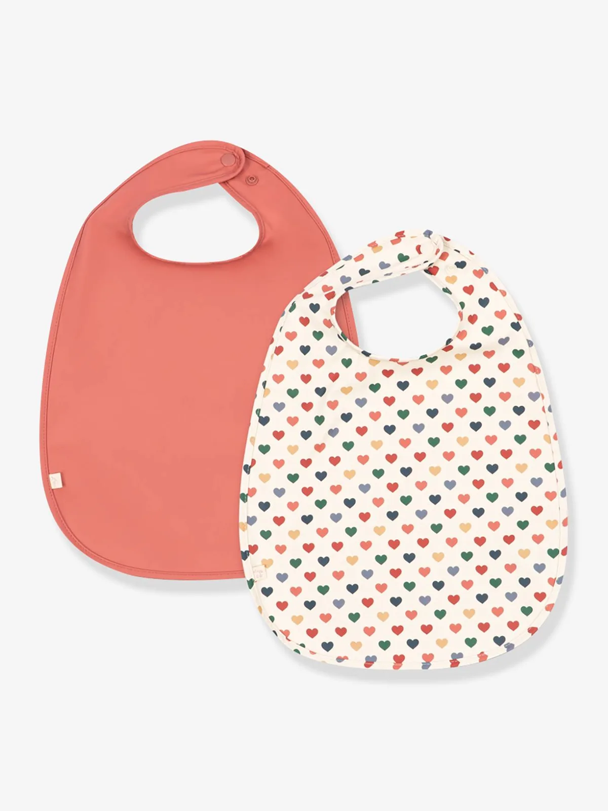 Set mit 2 Lätzchen, Rosen von Konges Sløjd – Produktfoto