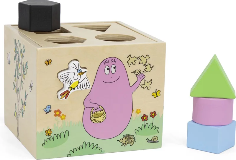 Barbapapa Houten Vormenstoof LLBB-35892 de Label Label en Multicolore – photo produit